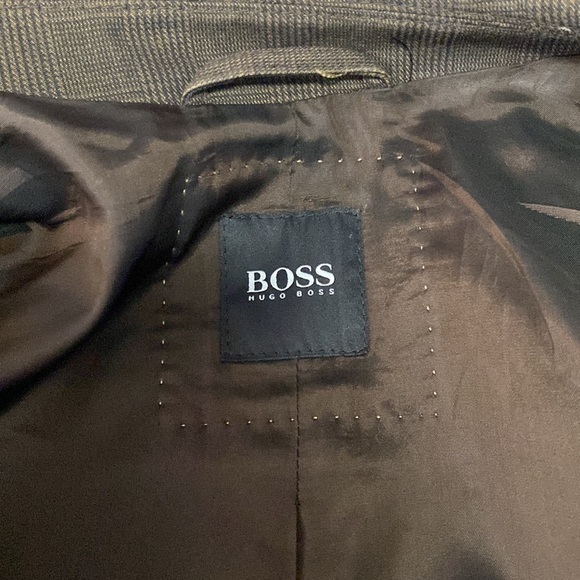 BOSS Hugo Boss Vintage Classic-Fit Sport Single Breasted Coat Jacket Sz 50R - Picture 9 of 16